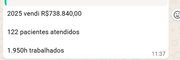 Print Dr. Pietro — R$ 738 mil em 2025