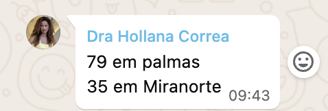 Print Dra. Hollana — Palmas e Miranorte